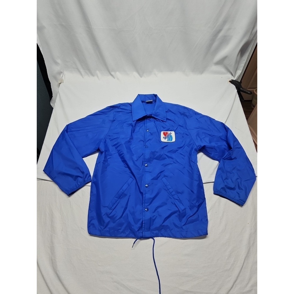 Vintage 80s Shasta Cola Birdie Jacket Blue Soda Advertisement Promotional HTF